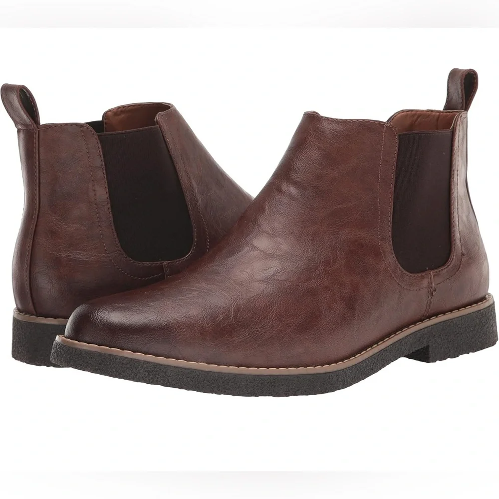 Deer Stags Men's Rockland‎ Boot NWB  SIZE 11W Dark Brown